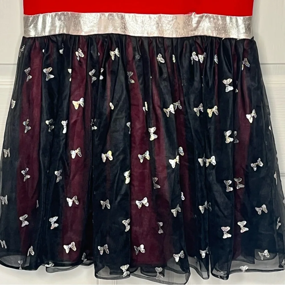 Disney Minnie Mouse Hooded Dress Girls Size XL 14 16 Halloween Costume